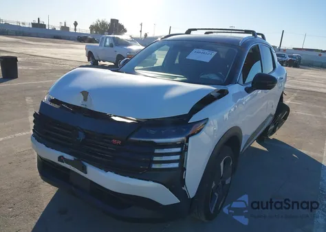 2025 Nissan Kicks Sr Fwd from USA, damaged, VIN 3N8AP6DA8SL397456